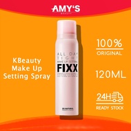 Korea FIXX Setting Spray, So Natural All Day Tight Make Up Setting Spray 120ml, Mist-type FIXER Spra