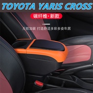 TOYOTA YARIS CROSS Armrest Box Car Beverage Holder Central Cup Adjustable Double-Layer Storage Inter