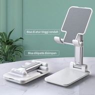 Holder HP Stand Universal Folding Dekstop Holder Handphone Stainless