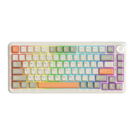 WIRELESS KEYBOARD (คีย์บอร์ดไร้สาย) AJAZZ AK820 MAX (RETRO) (FLYING FISH SWITCH RGB EN/TH)