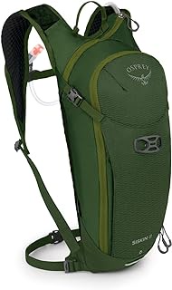 Osprey Siskin 8 Bike Hydration Backpack with Hydraulics Reservoir, Dustmoss Green
