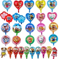 Paw Patrol Toys Balloons Figure Skye Chase Rubble Pupply Paw Foil Balloon Boys Girls Birthday Party Room Deco For Children