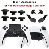 10in1 Replacement Accessories Parts for PS5 Edge Controller Analog Joystick,Thumbsticks for PS5 Dual
