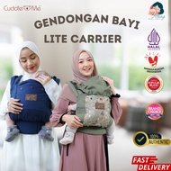 CuddleMe Kangaroo Carrier - CuddleMe Lite Carrier Solid Color - Front and rear Carrier
