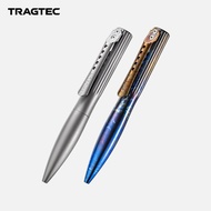 TRAGTEC Titanium Bolt Action Ballpoint Pen Pocket Clip Pen Stationery Pen