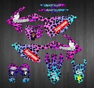 สติกเกอร์ตกแต่งรถเด็ก KTM SX 50 65 85 K1 K3 K3R S3 สติกเกอร์รถมอเตอร์ไซค์ PVC ฟิล์มเงา อุปกรณ์ตกแต่ง