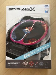 Beyblade x 全新港版有code BX-46 無限盤套裝 爆旋陀螺 