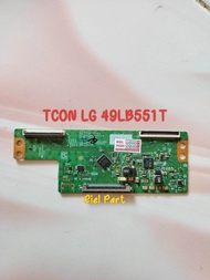 TCON TICON TIKON LOGIC BOARD TV LED LG 49LB551T 49LB551 T