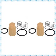 [R Q M U] 2X 6661807 KV13414 30HL67 Hydraulic Case Drain Oil Filter  Kit Fit for  645 763 773 7753 8
