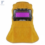 Flameer Bovine Leather Metal Joining Hood Glare-Reducing Adaptive Shading Metal Joining Heat-Resista