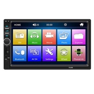 [JIMAT KINGS] Car MP5 Player 7018B 7" Inch TFT Screen Double 2 DIN Car FM Stereo Radio Bluetooth USB