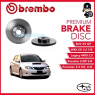 BREMBO Front Disc Rotor Subaru WRX STI 2.0 T/B, Forester SH, 2.0i, 2.0iP SJ5 SUV XV GP Legacy 4WD
