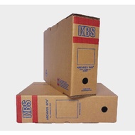 Document Storage Box (A4 and F4 document) (362mm x 102mm x 260mm) KBS Storage Box Filing Box Archive