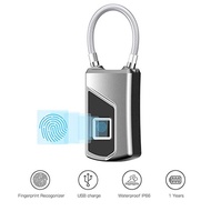 hot sale Keyless Door Lock Anti-theft Smart Waterproof Fingerprint Electronic Padlock Accessary