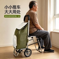 Shopping Trolley Foldable Shopping Cart  Household Grocery Shopping Trolley Vegetable Cart