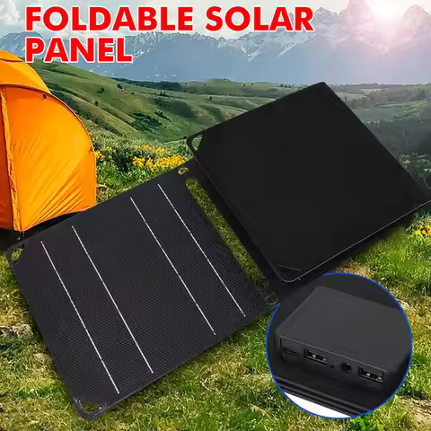 30W/40W 5V Portable Cell Phone Charge Panels IP67 Waterproof Foldable Small Power Emergency ETFE Pa