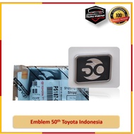 50 Years Old Toyota 50th TAM Emblem