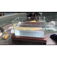 New mini fish tank 30x15x15cm 5mm glass