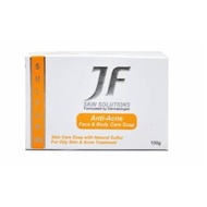 JF SKIN SOLUTIONS (SULFUR 10%) FACE & BODY CARE SOAP 100G EXP: 2029/09