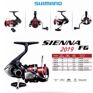 Shimano Sienna FG Spinning Fishing Reel 2019 1000 2000 2500HG C3000 4000
