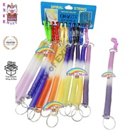 GANTUNGAN SPIRAL STRING MOTORCYCLE KEYCHAIN - MOTORCYCLE SPIRAL KEYCHAIN