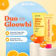 [READY STOCK] Gloow &Be Glass Skin Sunscreen SPF40PA+++ & Glow Boost Duo Moisturizer