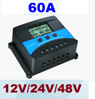 Bộ Điều Khiển Sạc Năng Lượng Mặt Trời 12V/24V/48V PWM 60A - Soyer Tech Sản Phẩm Mới Tự Động Nhận Bìn