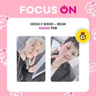 SVT HOSHI X WOOZI HXW POB KAKAO BEAM PHOTOCARD