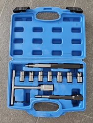 ZEN ชุดขัดเบ้าหัวฉีด 10 ตัวชุด (ชุดกลาง) ขุดบ่าหัวฉีดดีเซล คอมมอลเรล ใช้ขัดหัวฉีดรถยนต์ดีเชลเกือบทุก