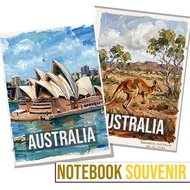 Notebook Australia Sydney Buku Nota Jurnal Buku tulis Tulisan Souvenir Gift