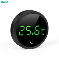 ORIA Digital Aquarium Thermometer Fish Tank Thermometer with LED Display for Fish Axolotl Turtle or 