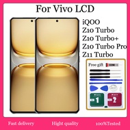 Original AMOLED For Vivo iQOO Z10 Turbo Z10 Turbo+ Z10 Turbo Pro Z11 Turbo LCD Display Touch Screen 