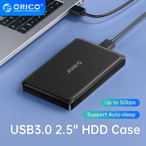 ORICO 2.5 Inch HDD Case SATA to USB 3.0 Hard Drive Enclosure for 2.5'' SSD Disk HDD Box 6TB Storage 