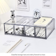 Storage Box Stackable Storage Box Desktop Drawer Storage Box Acrylic Large Capacity Cosmetic Storage