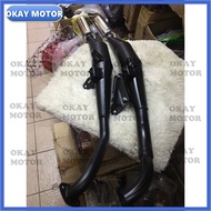 exhaust standard MUFFLER EXHAUST PIPE EKZOS PIPE yamaha sport 100 y100 y1002 y100two sport2 sport tw