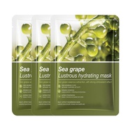 Grospe 3PS Hydrating Mask,Anti-Aging Faial Masks for Women Anti Wrinkle Fae Mask with Sea Grape Extr
