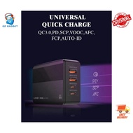 LDNIO A4808Q Digital Display 65W Super Fast Charging Desktop Mobile Charger with PD+ QC ports