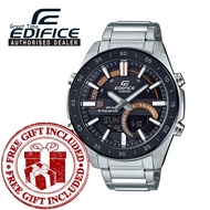 (READY STOCK) Official Marco Warranty CASIO Edifice ERA120DB 1B Analog-Digital Edifice 100% ORIGINAL