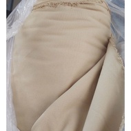 Canvas fabric for tote bags in beige - nude [1.45mx1m]