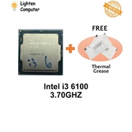 【USED】 Intel i3 6100 3.70GHZ QUAD CORE PROCESSOR 3M 51W FCLGA1151