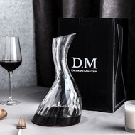 德國工藝天鵝水晶玻璃醒酒器家用快速紅酒瀑布過濾醒酒器個性酒壺