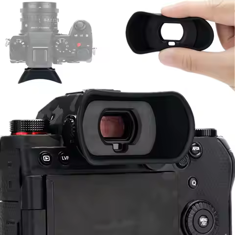 LUMIX S5 S5II S5IIX Eyecup Eyepiece Extended Camera Eye Cup Viewfinder for Panasonic Lumix S5 S5 II 