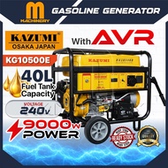 M.Machinery KAZUMI Gasoline Generator KG10500E 9000W AVR System 4-Stroke Petrol Engine 240V