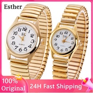 Esther Couple Watch Original Branded ladies watch for couples waterproof Quartz watch luxury Stainle