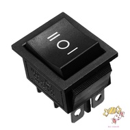 6 Pin 3 Position Boat On-Off-On Momentary Rocker Switch DPDT 16A 250V AC