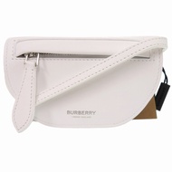 Burberry Mini Olympia 白色小牛皮迷你單肩包，成色極佳，白色，0952 [二手] BURBERRY
