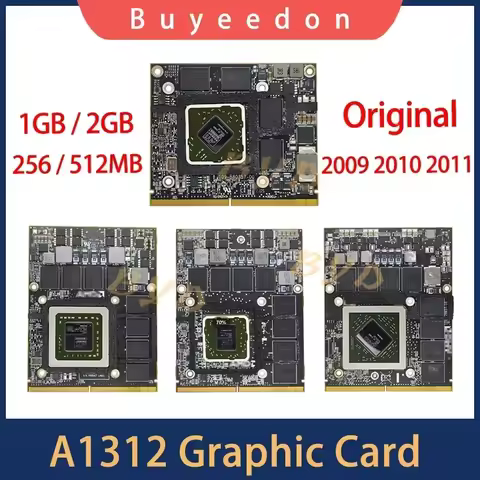 Original Ati HD 6970 5750 4850 4670 Video Card 1GB 2GB For iMac 27" A1312 Graphics Card 109-C29657-1