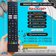 Remote Android TV Sharp 4T-C50EK2K 4T-C55EK2X 4T-C65EK2X 4T-C75EK2X