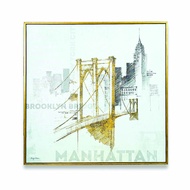 The City 2, Giclee Art,  Living Room Wall Decoration, Wall Art