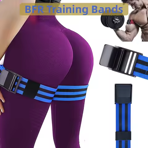 BFR Rigid Blood Flow Restriction Band For Arms Legs Glutes BFR Training Workout Occlusion Bands For